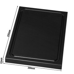 Planche à découper noire 30X20 cm