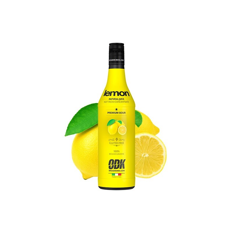 Jus de Citron Jaune 100% - Matériel de Bar