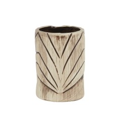 Toscano Kanaloa Tiki Mug 450ml  - Light & Coffee Brown - Matériel de Bar