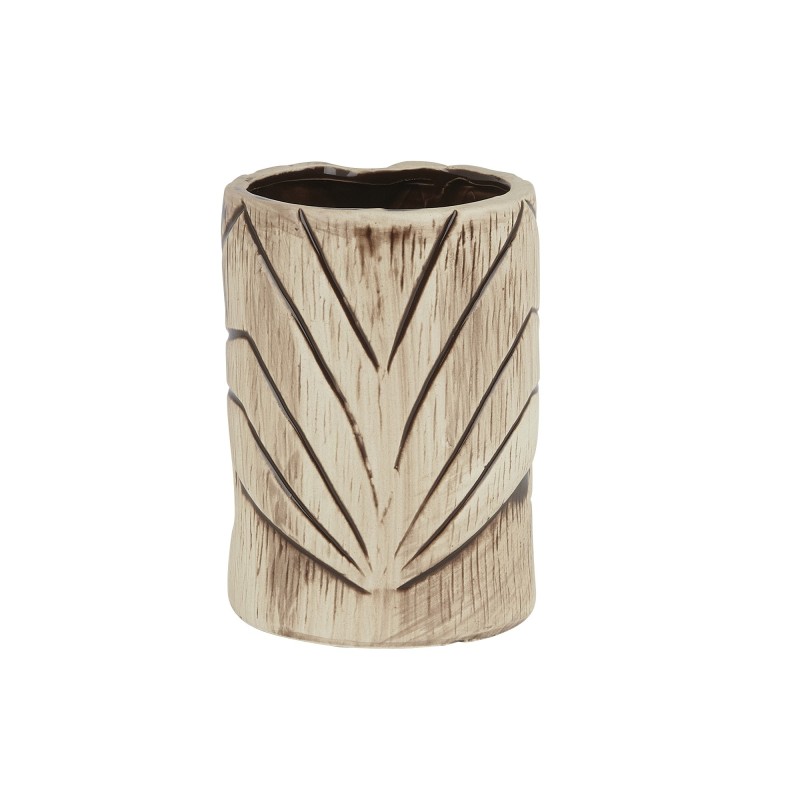 Toscano Kanaloa Tiki Mug 450ml  - Light & Coffee Brown - Matériel de Bar