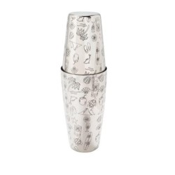 Shaker Boston Set Tiki  28/18 OZ Tom Dyer - Matériel de Bar