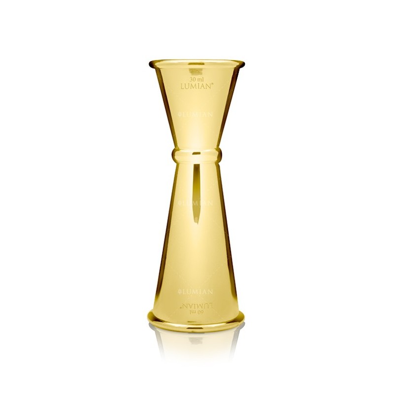 Jigger Japonais 30ml / 60ml Or - Matériel de Bar