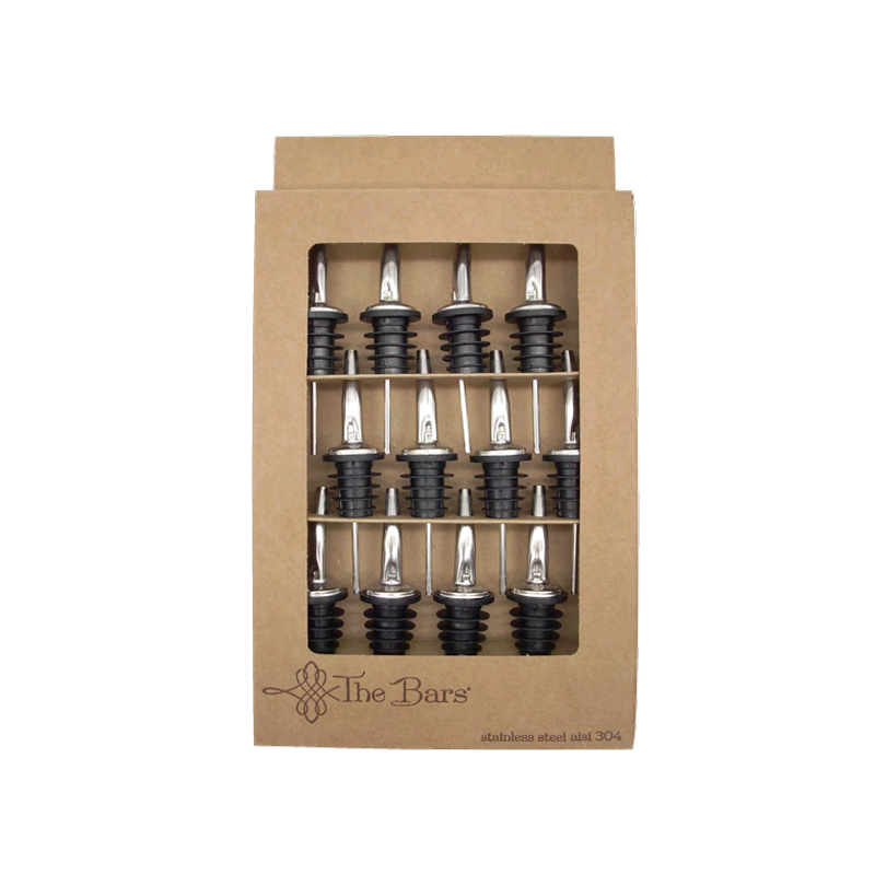 Pourer Métal "The Bars" Inox x12 - Matériel de Bar